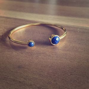 Lapis Cuff Bracelet